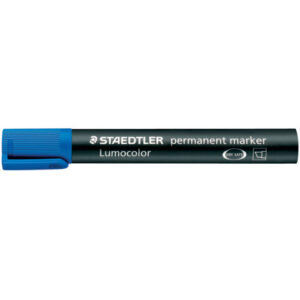 STAEDTLER Permanentmarker Lumocolor® 350, nachfüllbar, blau