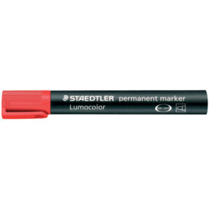 STAEDTLER Permanentmarker Lumocolor® 352, nachfüllbar, rot